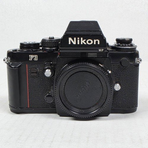 Vintage Nikon F3 SLR Photography 35mm Film Camera Body Only Black Untested